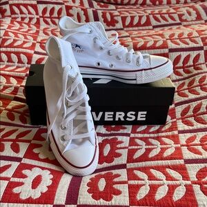 Converse All Star White High-Top Sneakers